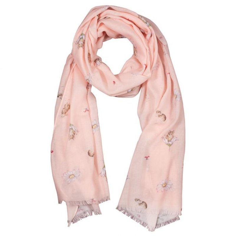 Wrendale Designs 'Oops-A-Daisy Mouse' -Scarf
