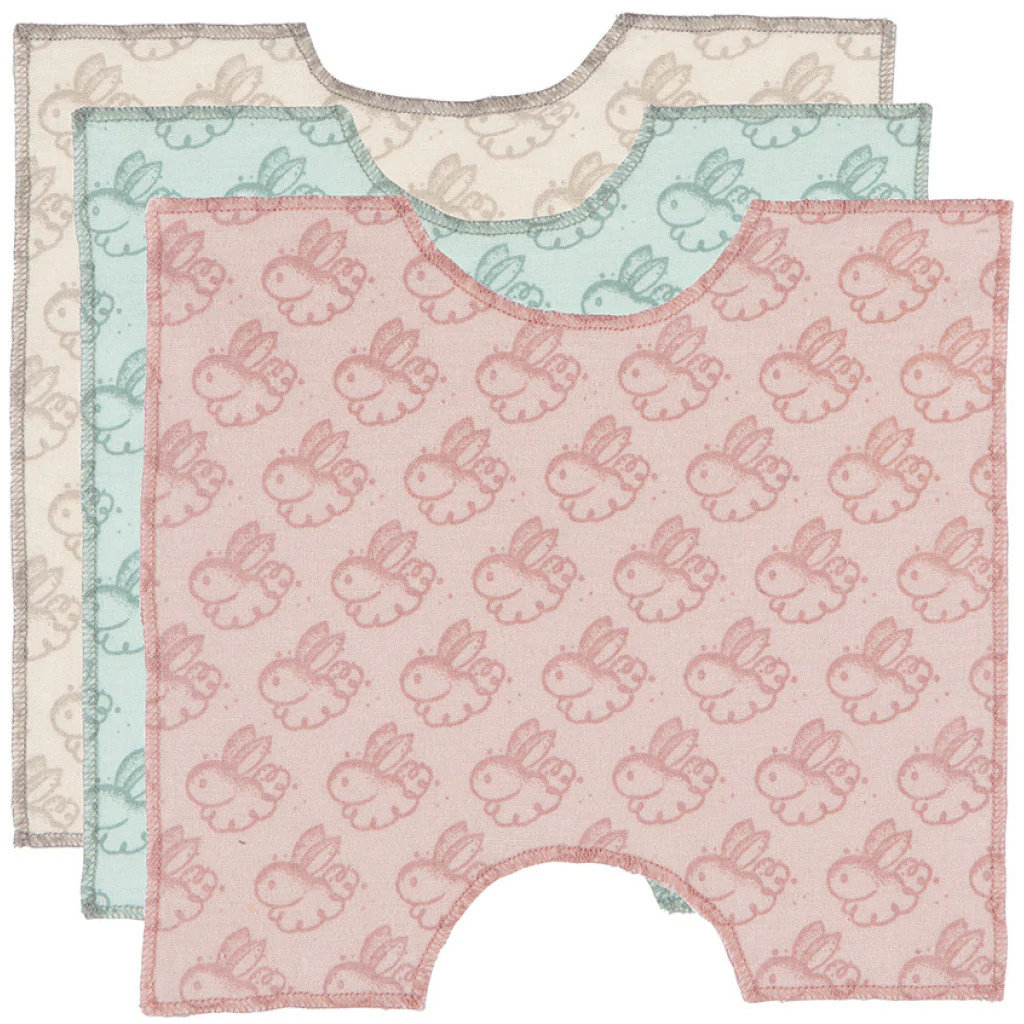 Now Designs Dust Bunny S/3 - Reusable Mop Cloths