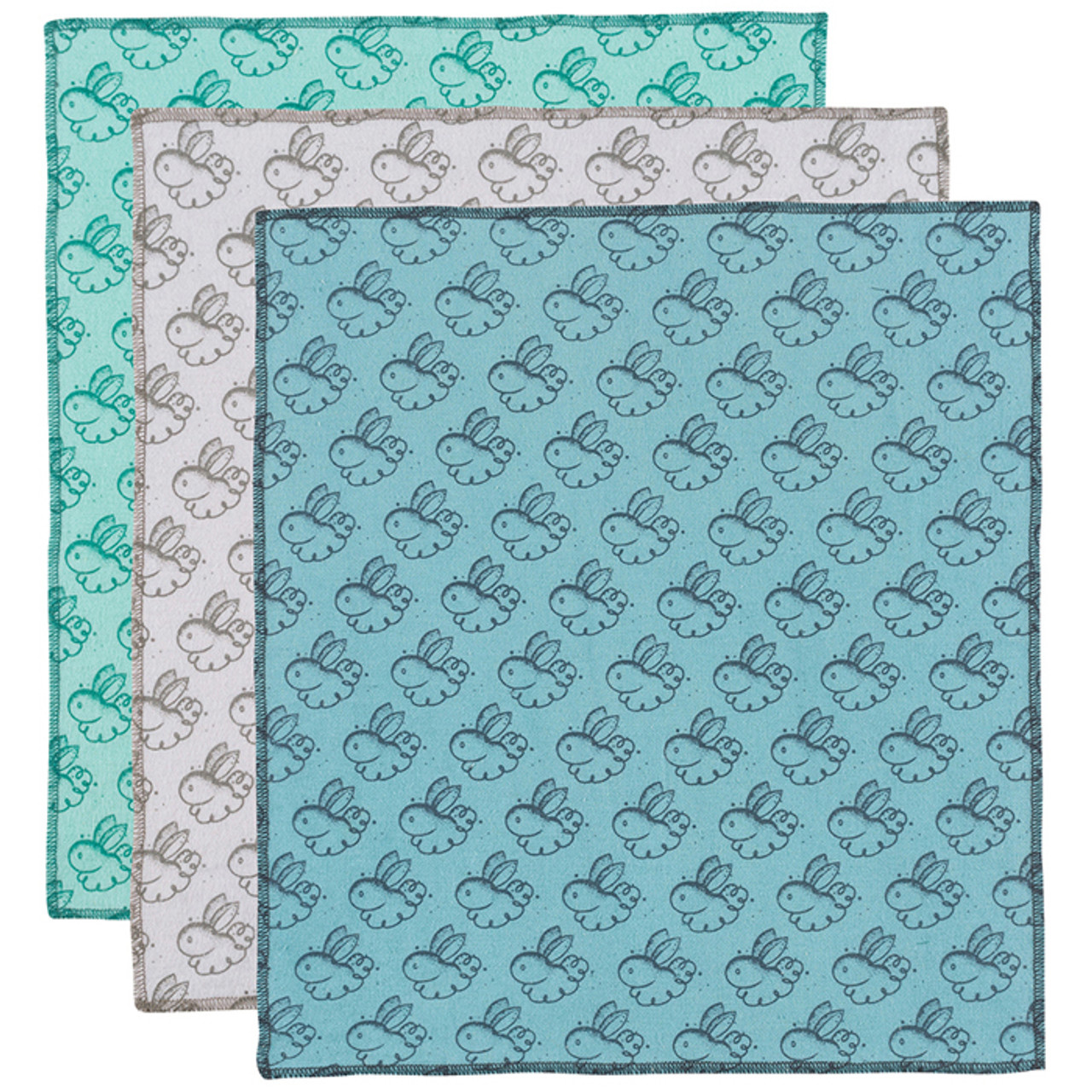 Dust Bunny S/3 Dusting Cloths Heart of the Home