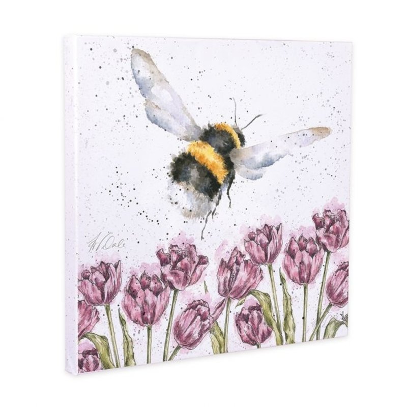 Wrendale Designs 'Flight of the Bumblebee' Bee Canvas