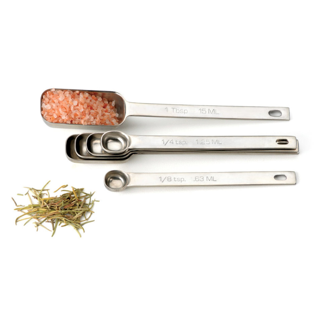 RSVP Spice Spoons S/6 - Stainless Steel