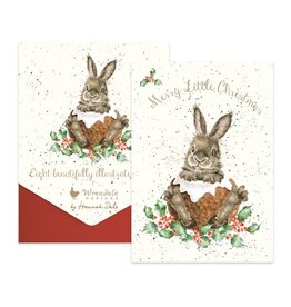Wrendale Designs 'Merry Little Christmas' 8pk Christmas Cards