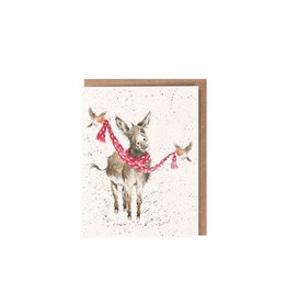 Wrendale Designs 'Christmas Companions' Christmas Enclosure Card