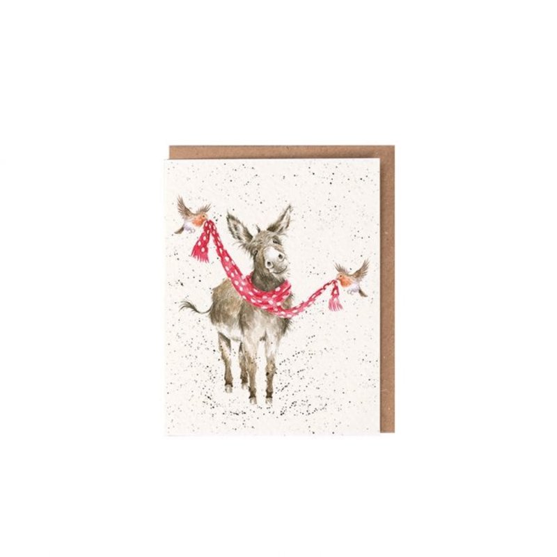 Wrendale Designs 'Christmas Companions' Christmas Enclosure Card