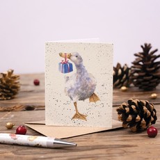 Wrendale Designs 'Christmas Delivery' Christmas Enclosure Card