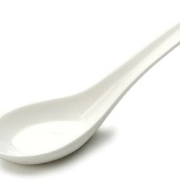 RSVP Asian Soup Spoon - White