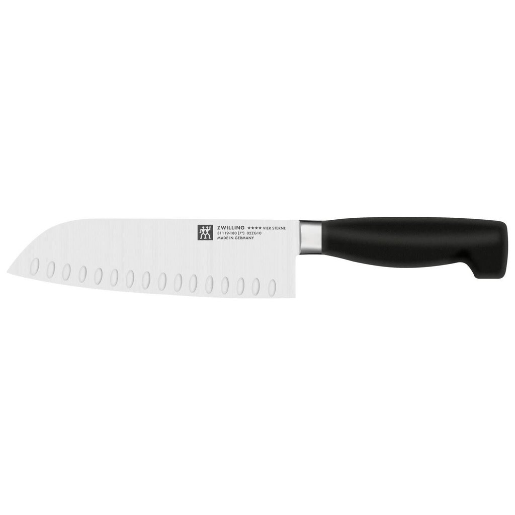 ZWILLING Four Star 7" Santuko Knife 180mm Granton Edge