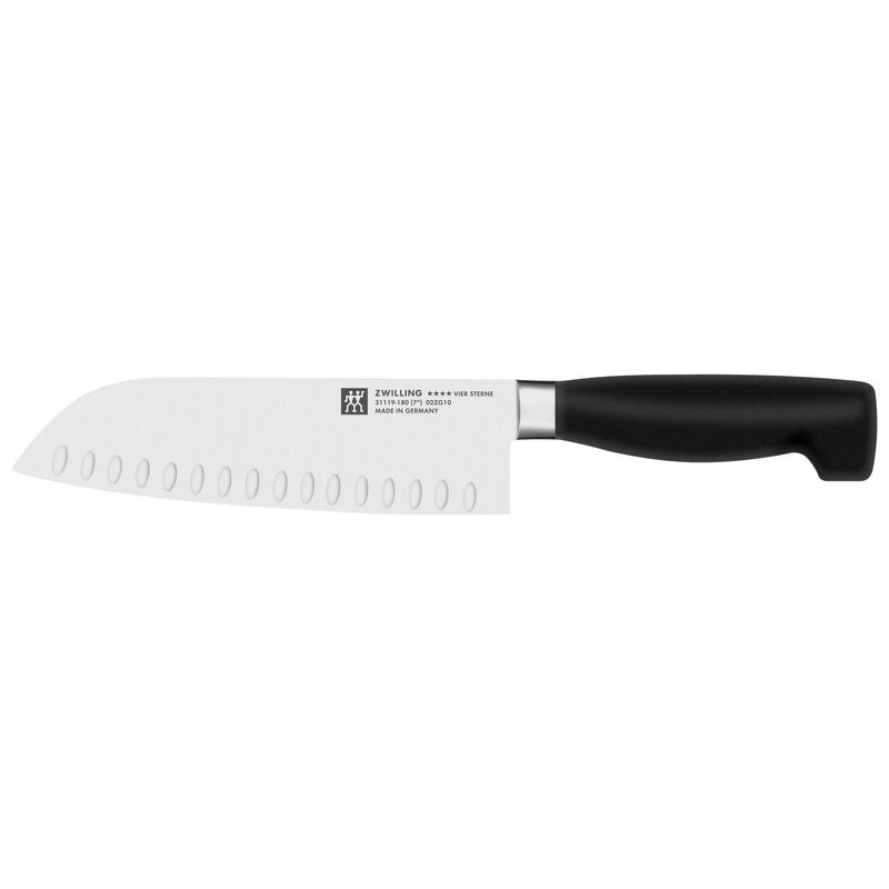 ZWILLING Four Star 7" Santuko Knife 180mm Granton Edge