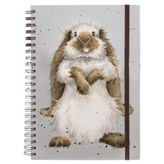 Wrendale Designs 'Earisistable' Large Spiral Bound Notebook