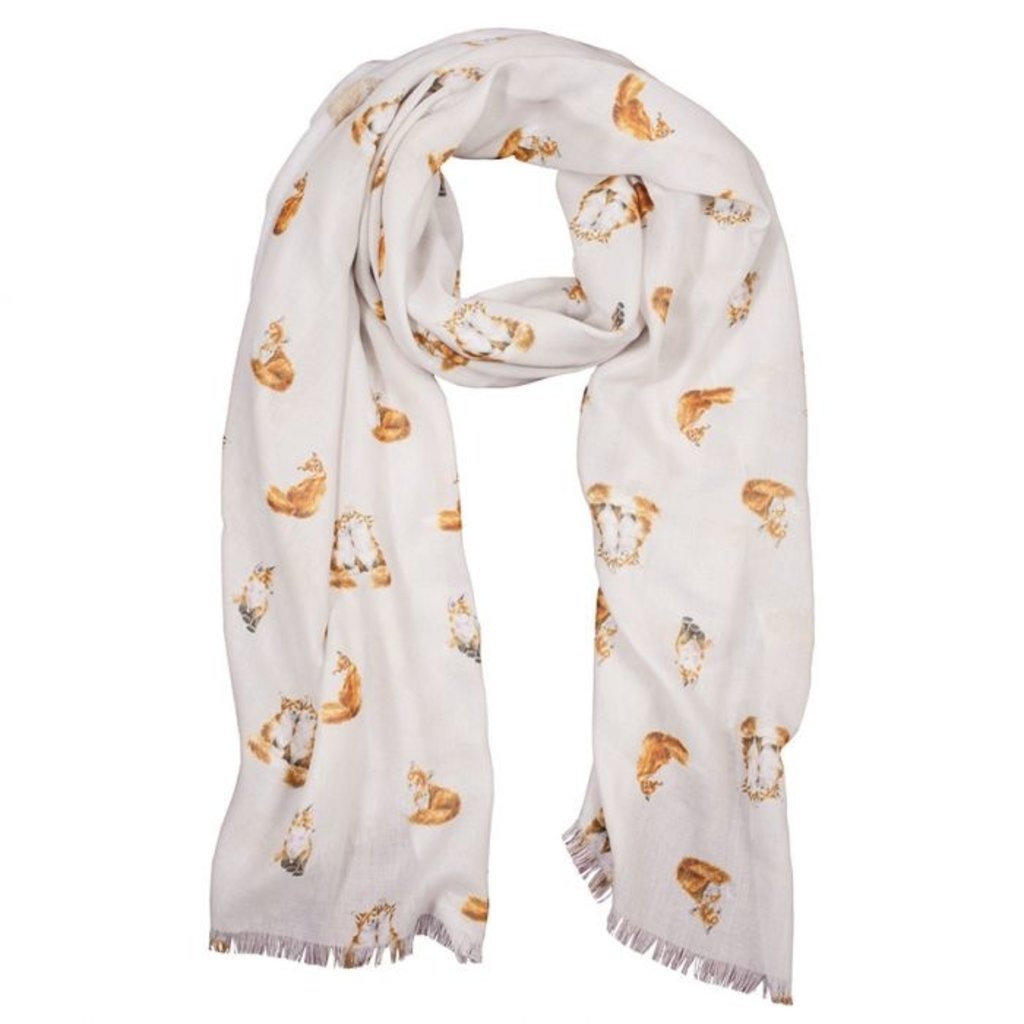 Wrendale Designs Born to be Wild (Fox) - Scarf
