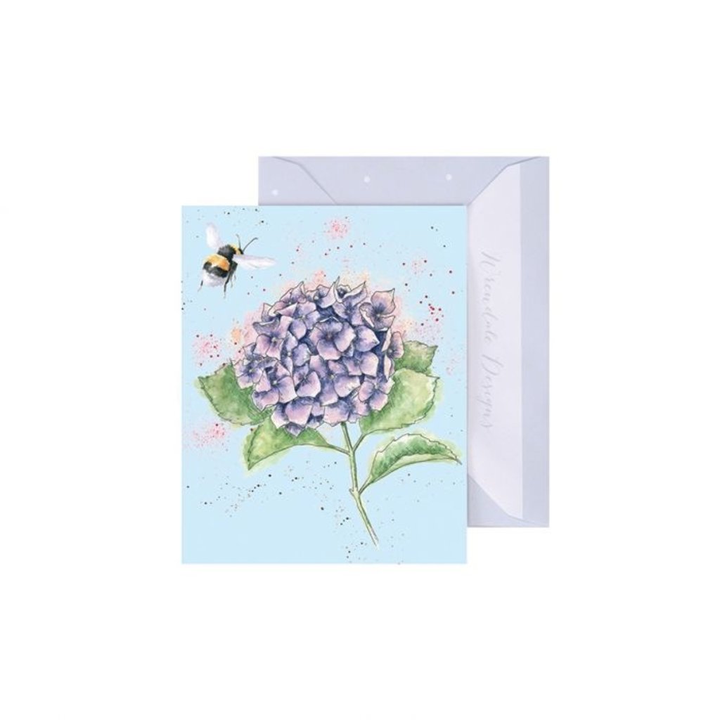 Wrendale Designs 'Hydrangea' Bee Gift Enclosure Card
