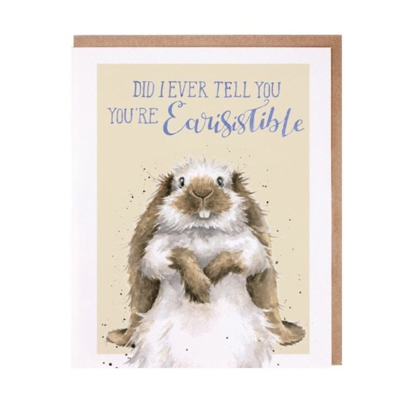 Wrendale Designs 'Earisistible' Rabbit Romance Card