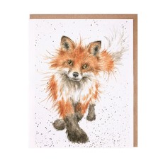 Wrendale Designs 'The Foxtrot' Blank Card