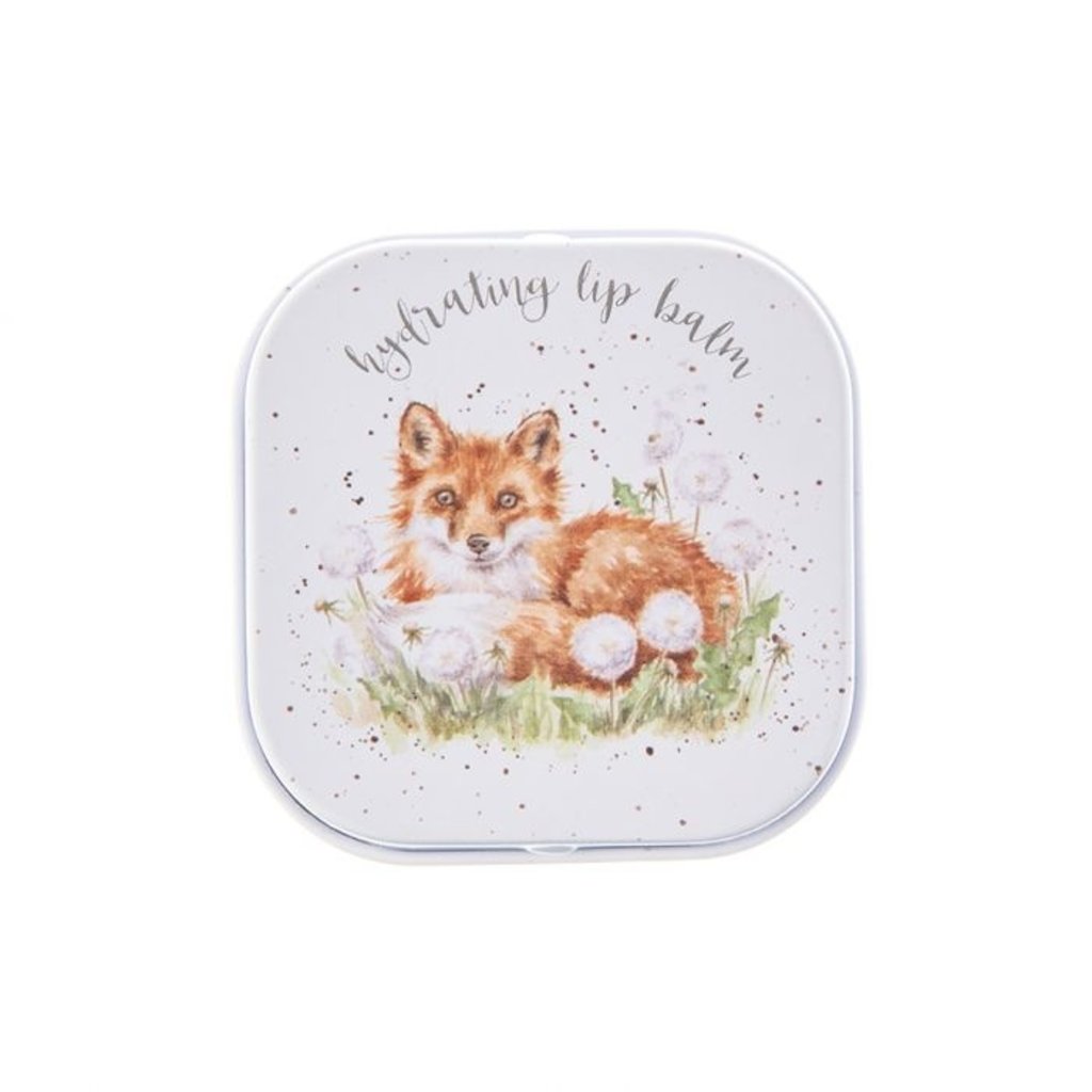 Wrendale Designs 'The Dandy Fox' Fox Lip Balm Tin
