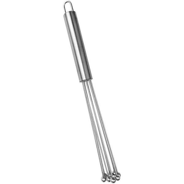 Fox Run 8-Inch Stainless Steel Solid Handle Whisk