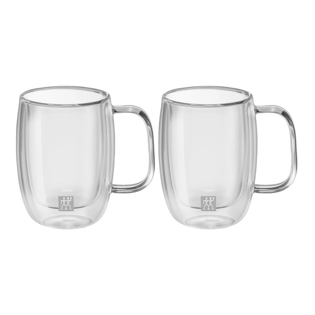 ZWILLING Sorrento Plus 4.5-oz Espresso Glass Mug Set of 2 