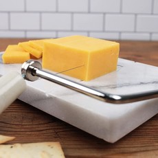 RSVP White Marble Wire Cheese Slicer