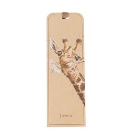 Wrendale Designs 'Flowers' Giraffe Bookmark