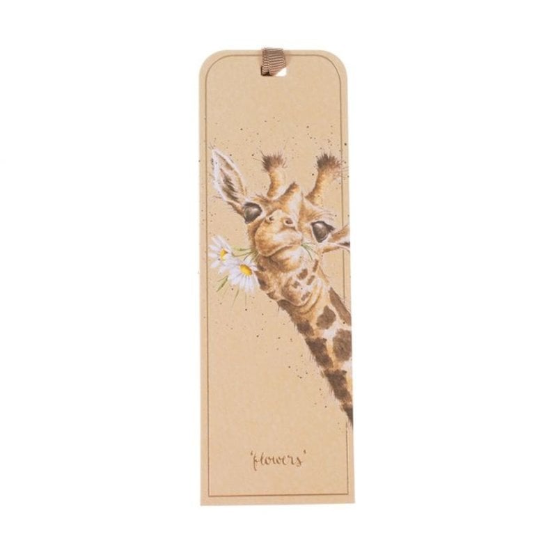 Wrendale Designs 'Flowers' Giraffe Bookmark