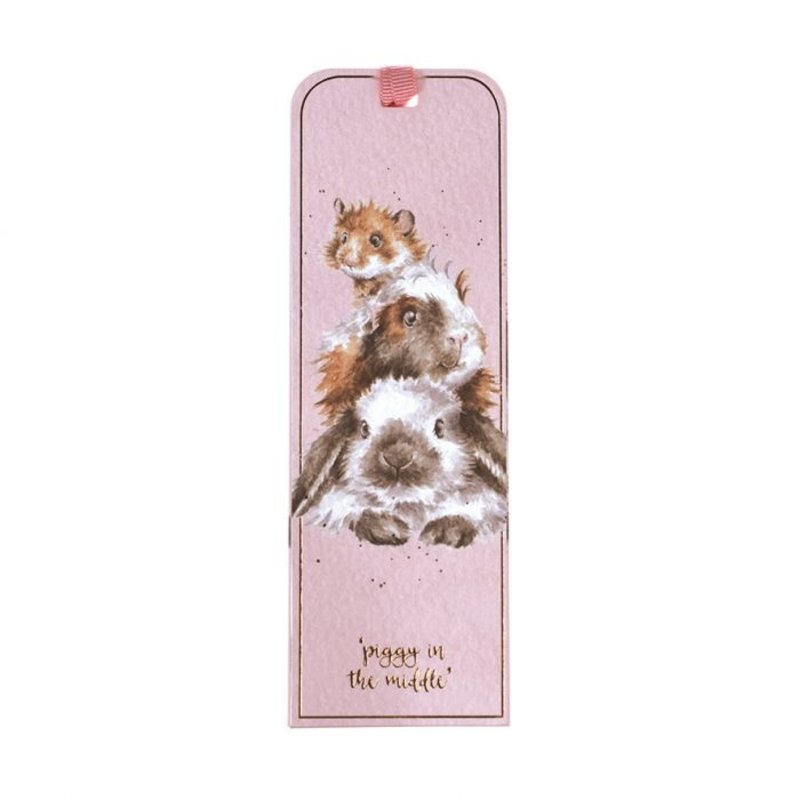 Wrendale Designs 'Piggy in the Middle' Guinea Pig Bookmark