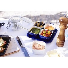 Staub Appetizer Set - Blue 7.5" x 7.5" / 19cm x 19cm