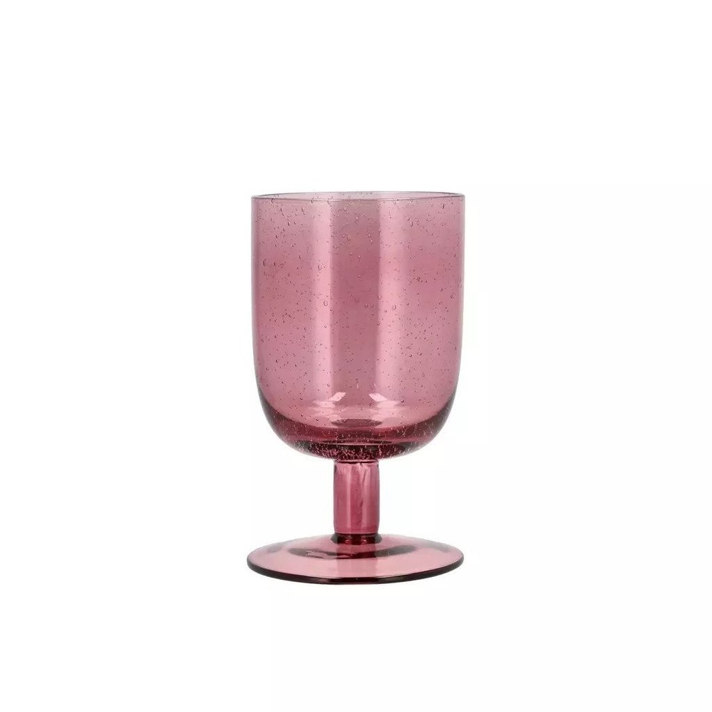 Port Style Valencia Footed Water Glass - 12oz - Pink