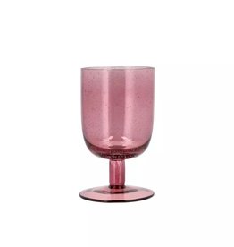Port Style Valencia Footed Water Glass - 12oz - Pink