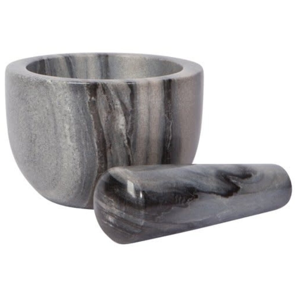 Danica Heirloom Mortar and Pestle - Slate Grey Marble