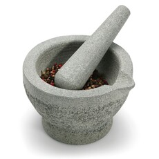 Zen Cusine Zen Mortar & Pestle 5.5"Dx4"H - Granite