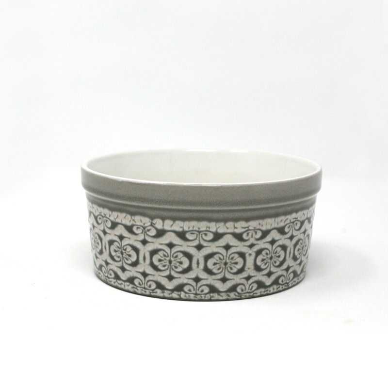 BIA Cordon Bleu Dominique Ind Souffle Bowl 4"/11cm 300ml / 6oz - Grey