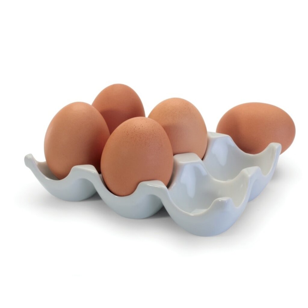 BIA Cordon Bleu Egg Crate - Fits 6 Eggs - White