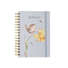Wrendale Designs 'The Birds & The Bees' Wren Spiral Bound Notebook