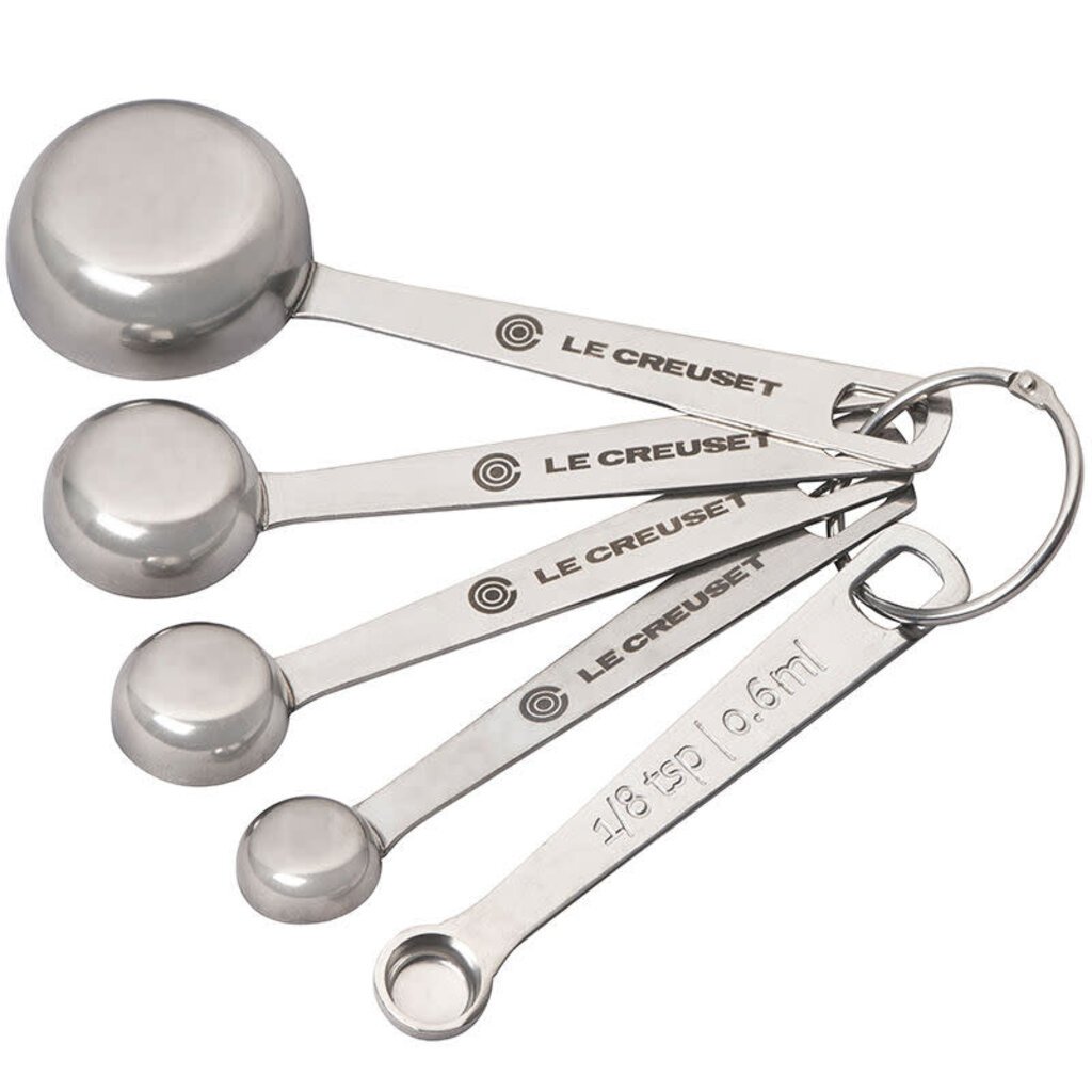 Le Creuset Stainless Steel Measuring Spoons - Set of 5