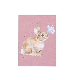 Wrendale Designs Notebook  'I Spy a Butterfly' Rabbit - 5.75"x4.25"