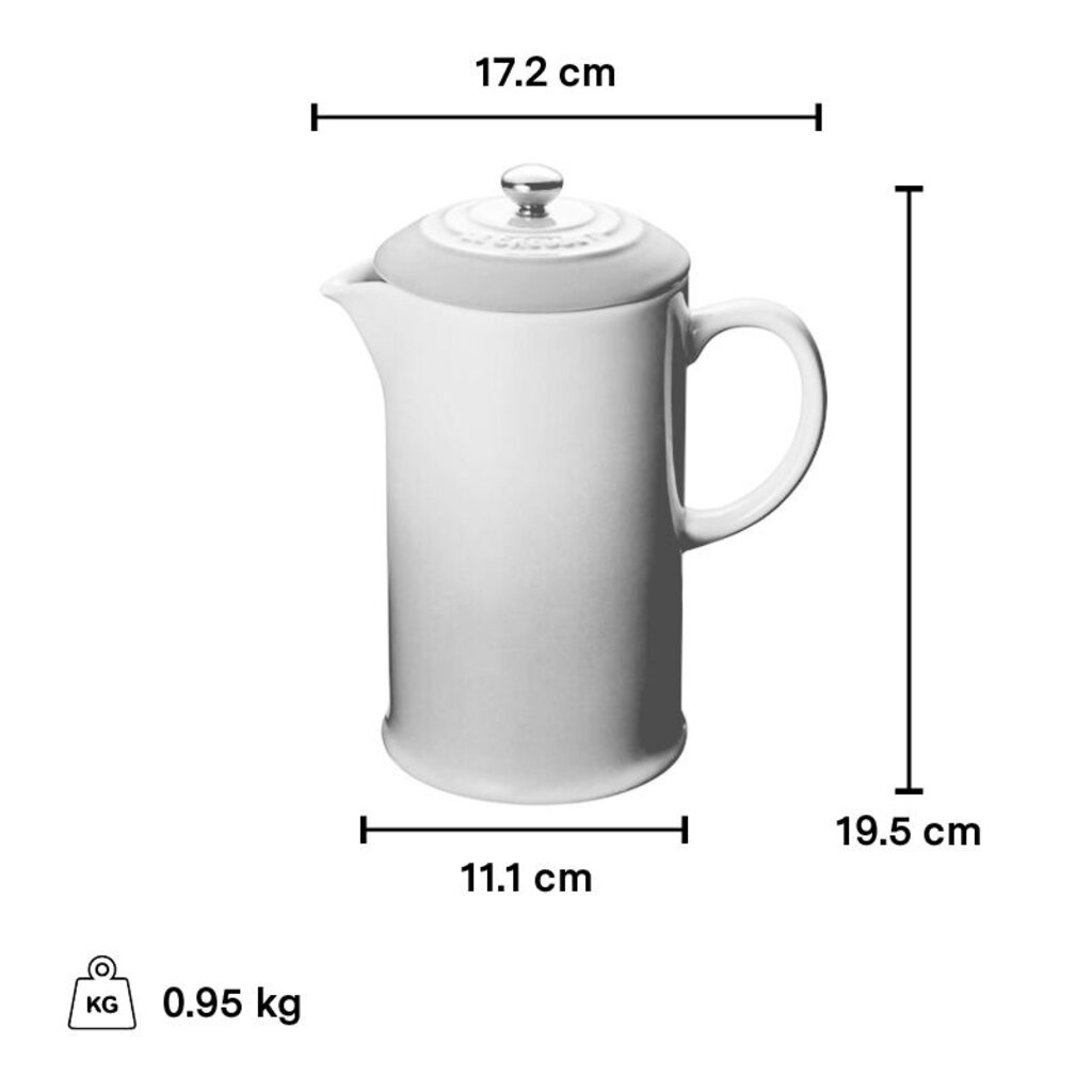 Le Creuset French Press 1.0L - Agave