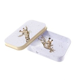 Wrendale Designs 'Flowers' Giraffe Mini Tin