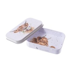 Wrendale Designs 'Daisy Coo'  Highland Cow Mini Tin