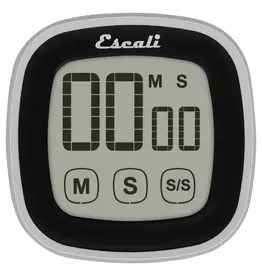 Escali Touch Screen Digital Timer - Black - Magnetic Back