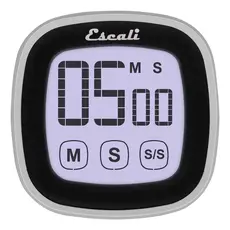 Escali Touch Screen Digital Timer - Black