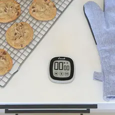 Escali Touch Screen Digital Timer - Black - Magnetic Back