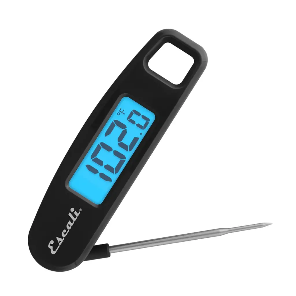 Escali Compact Folding Digital Thermometer Blue-Red-Black
