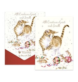 Wrendale Designs 'All Creatures Great and Small' 8pk Christmas Cards