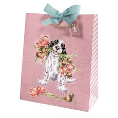 Wrendale Designs 'Blooming with Love' Large Gift Bag