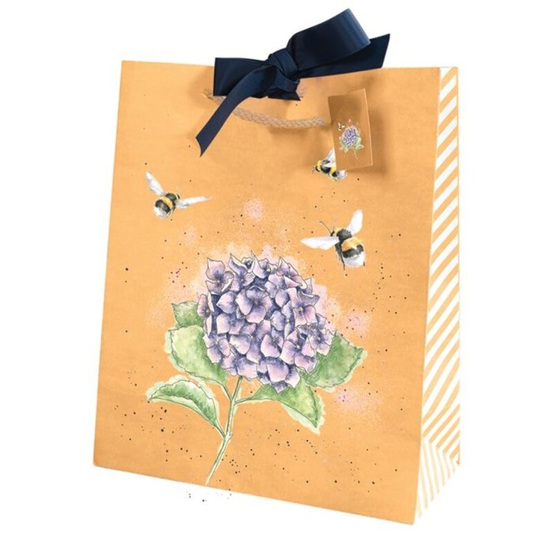 Wrendale Designs 'Hydrangea' Bee Large Gift Bag
