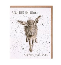 Wrendale Designs 'Little Gray Hare' Birthday Card