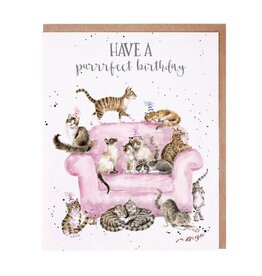 Wrendale Designs 'A Purrrfect Birthday' Birthday Card