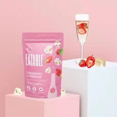 EATABLE Strawberries & Champagne Popcorn - 125g