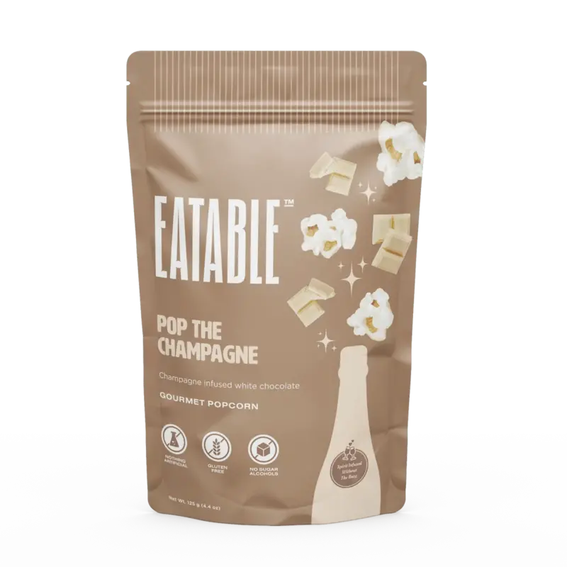 EATABLE Pop The Champagne Popcorn - 125g