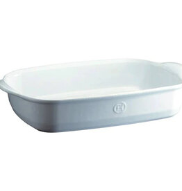 Emile Henry Rect Baking Dish - Farine - 14x10" 2.7L 35x25.5cm^