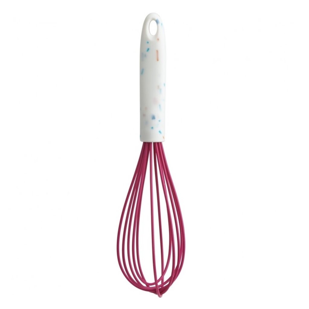Trudeau Silicone Whisk 10" - Confetti Fuschia